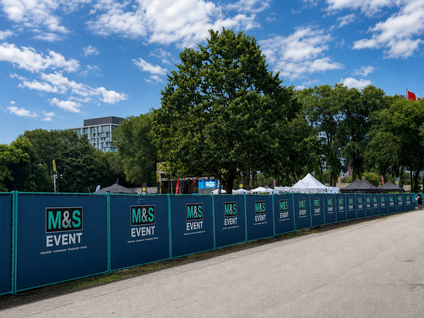 Event barricades installed at Toronto City Hall