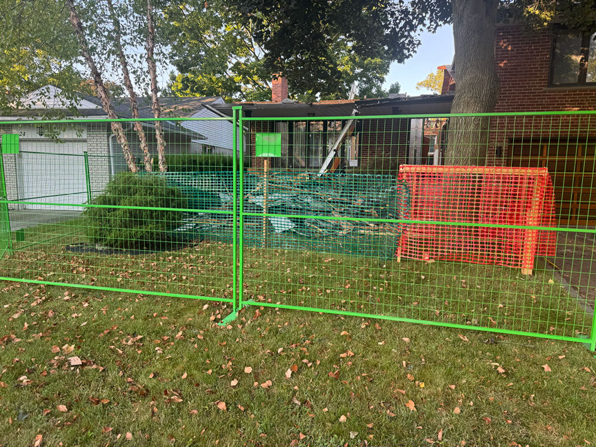 Residential Temporary Fencing: A Smart, Flexible Solution for Home Safety and Property Protection m and s fence 8 residential temporary fencing, a smart, flexible solution for home safety and property protection,gta,toronto,canada